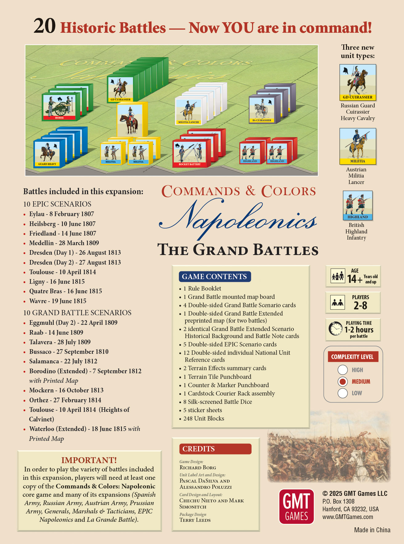 CCN grand battles back cover