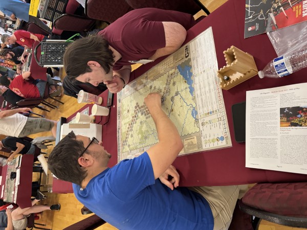 Justin Fassino and friend play Trevor Bender's Kursk game from C3i magazine