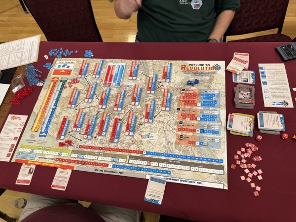 Prelude to Revolution being taught by Wargame Bootcamp