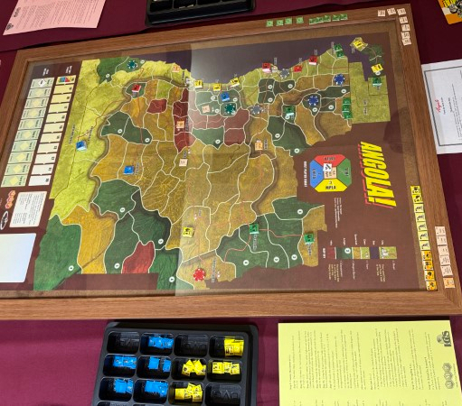 As well, a Saturday game of Angola that lasted most of the day