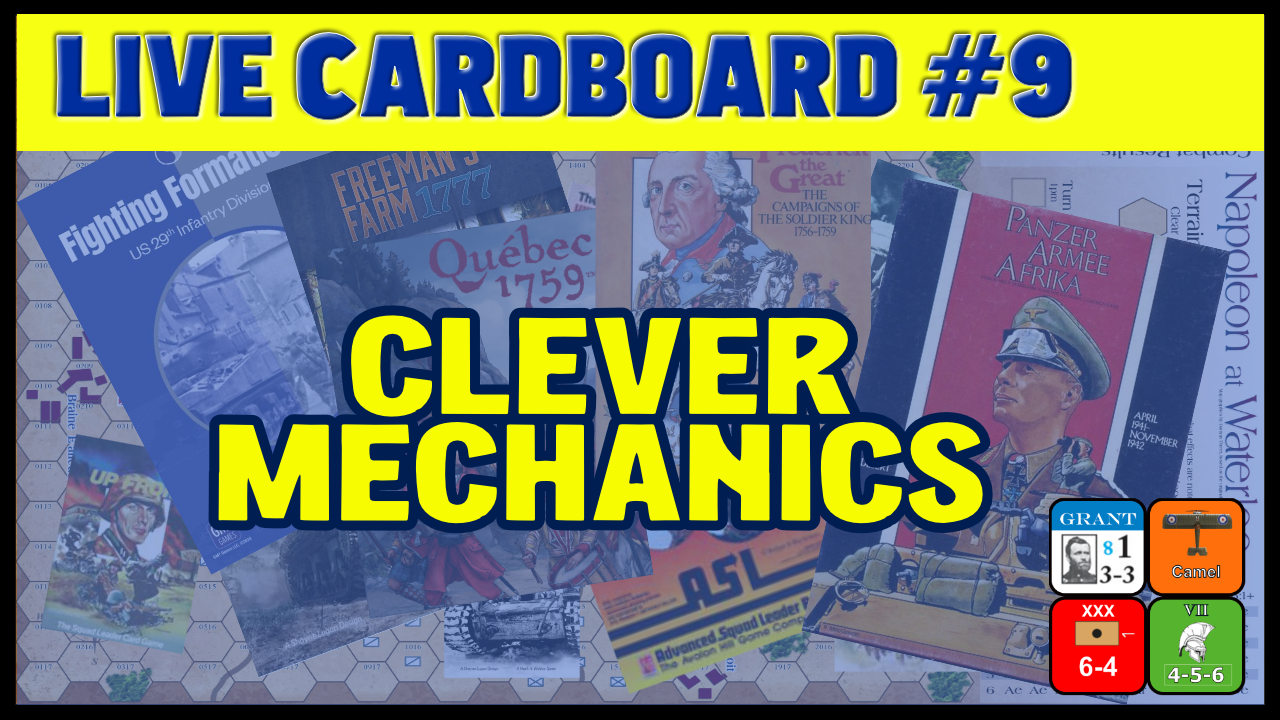 Live Cardboard 09 - Clever game mechanics